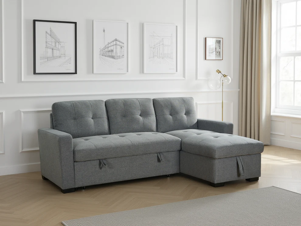 Alder Universal Corner Sofa Bed